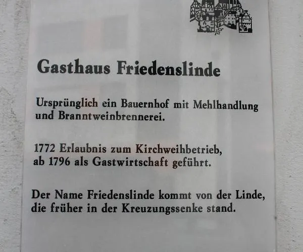 Zur Friedenslinde Hotel *